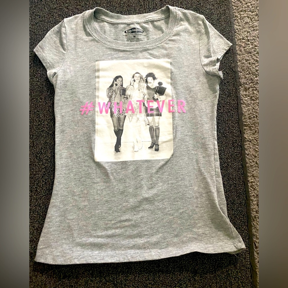 Clueless movie t-shirt light grey color size small graphic t-shirt